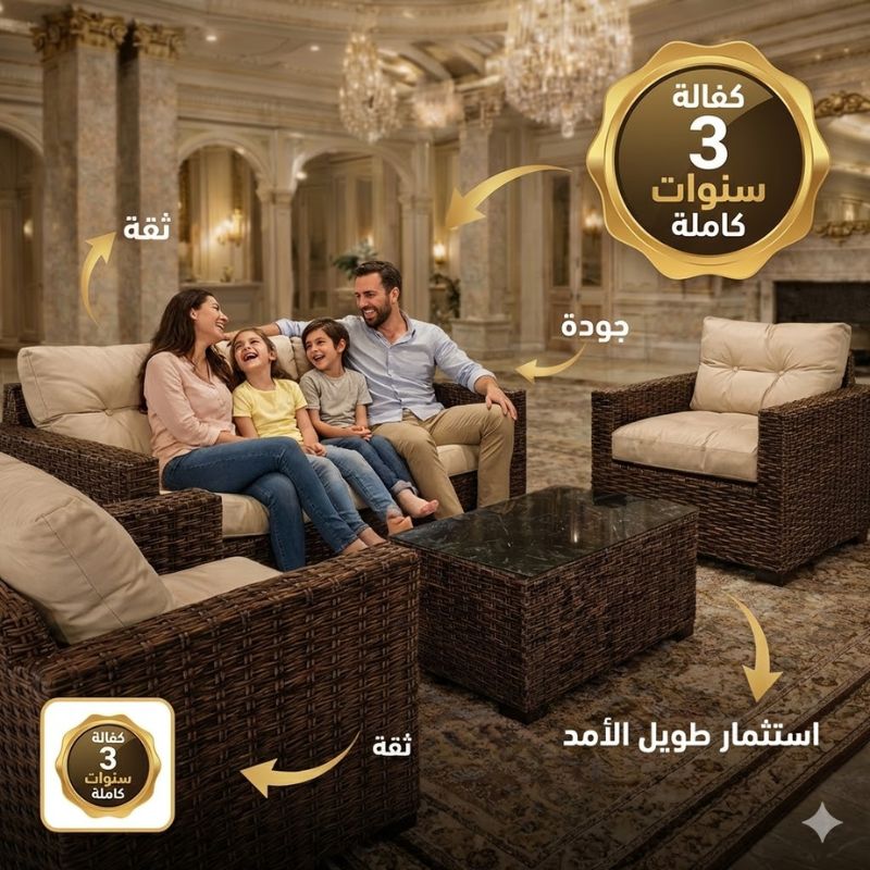 تفاصيل نسيج الرتان